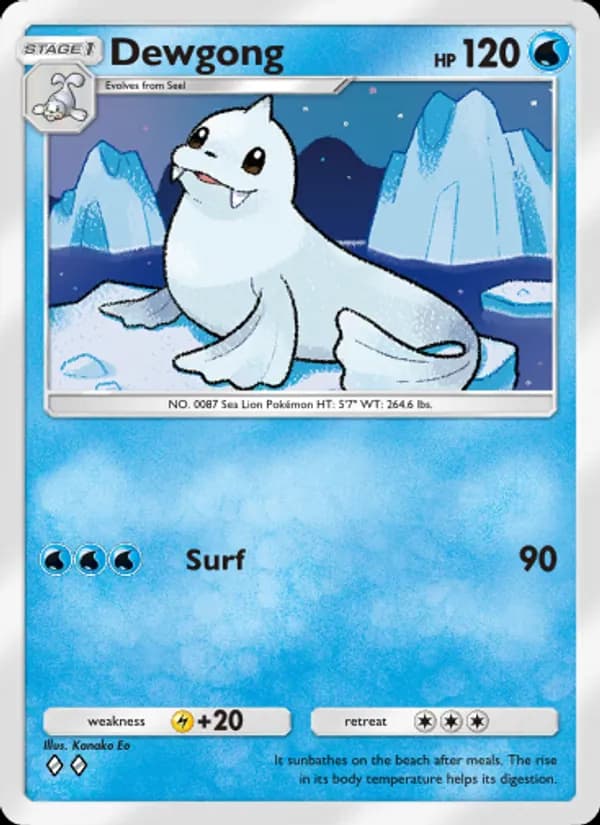 Dewgong – Genetic Apex 065