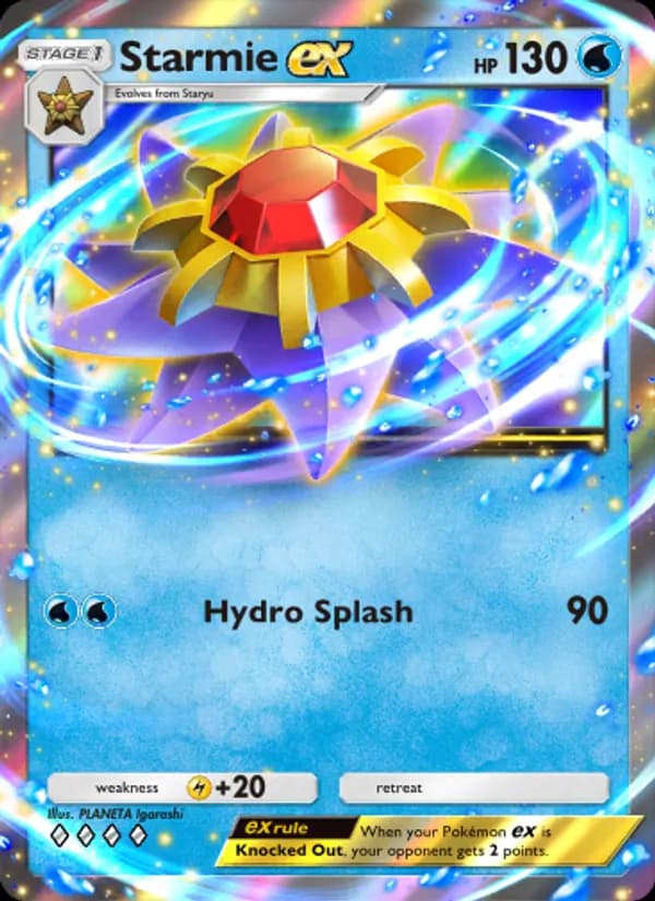 Starmie ex – Genetic Apex 076