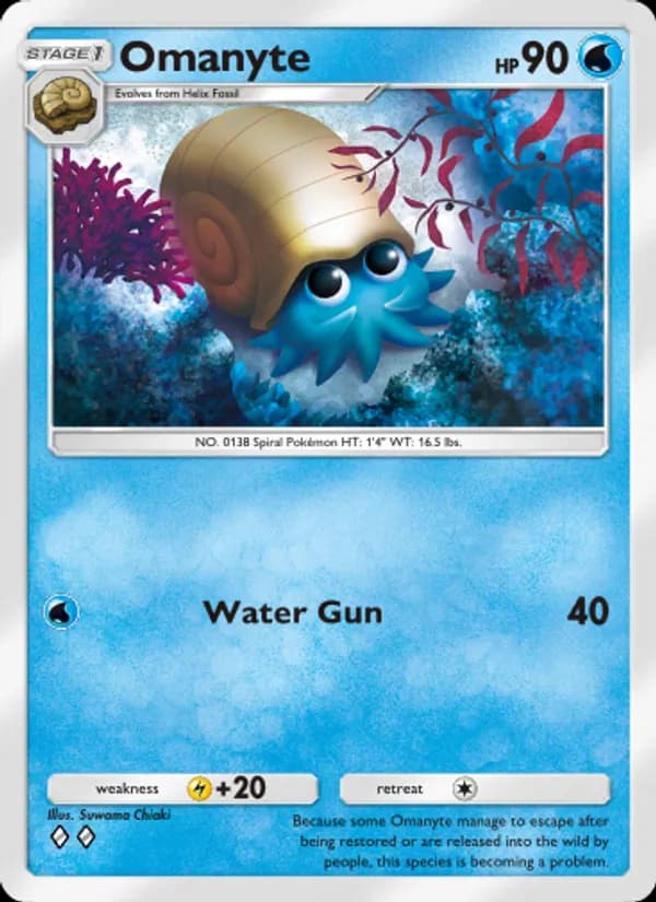 Omanyte – Genetic Apex 081