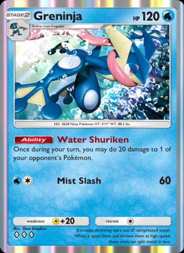 Greninja – Genetic Apex 089