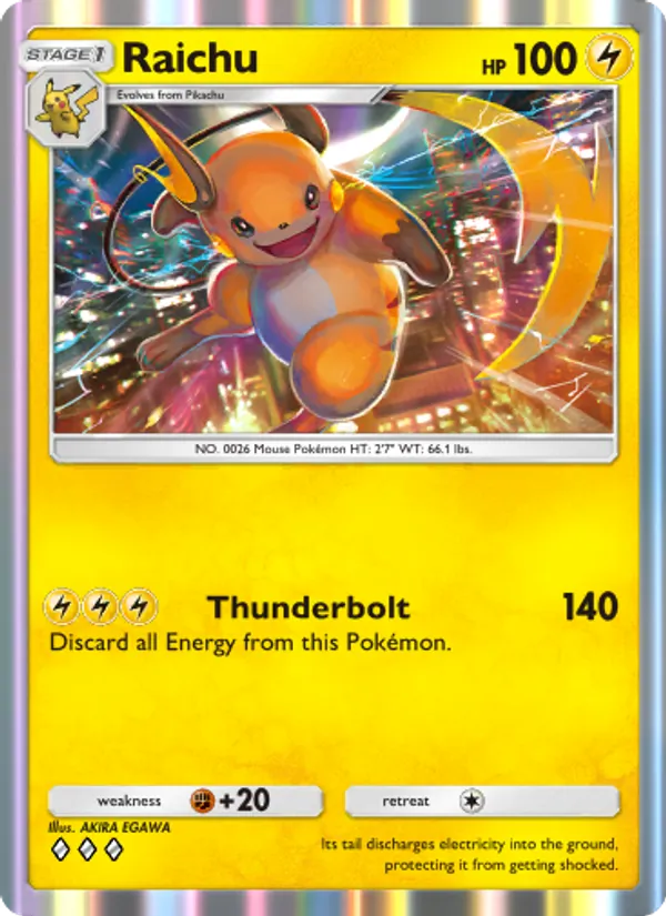 Raichu – Genetic Apex 095