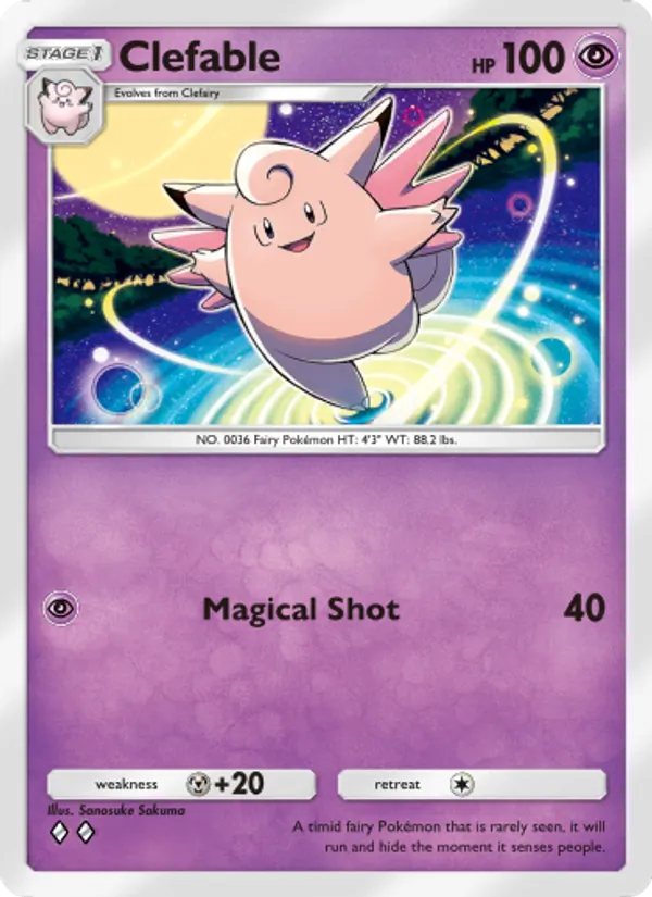 Clefable – Genetic Apex 114