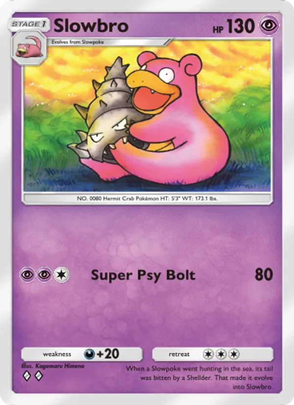 Slowbro – Genetic Apex 119