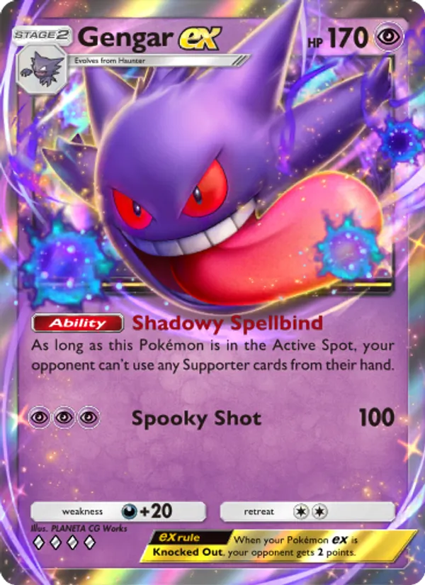 Gengar ex – Genetic Apex 123