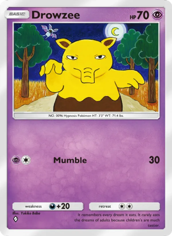 Drowzee – Genetic Apex 124