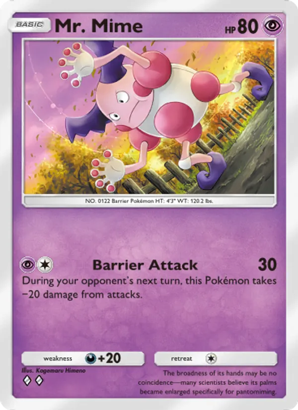 Mr. Mime – Genetic Apex 126