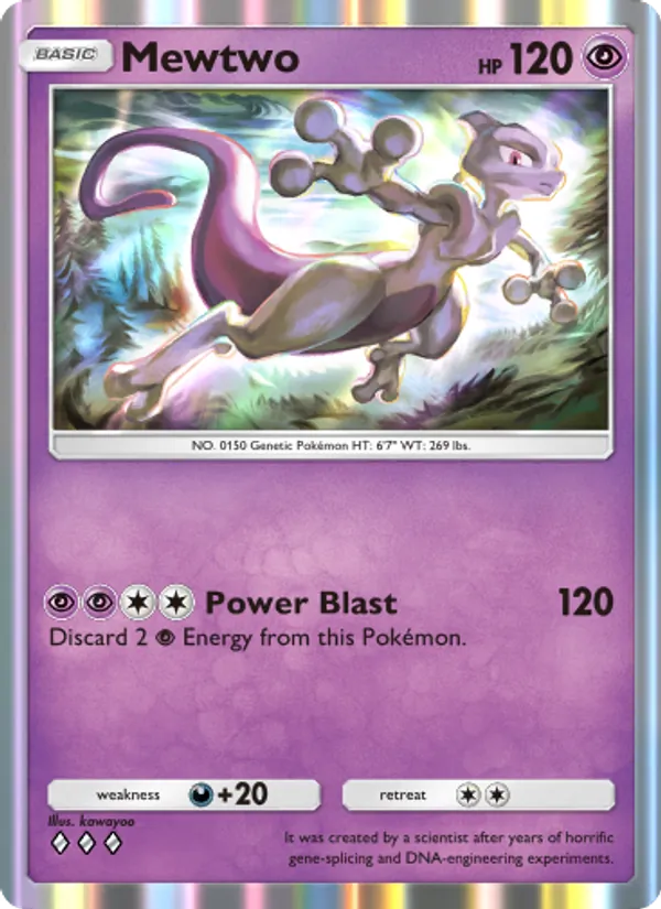 Mewtwo – Genetic Apex 128