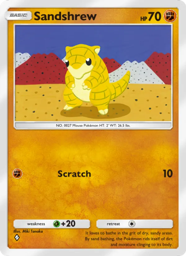 Sandshrew – Genetic Apex 137