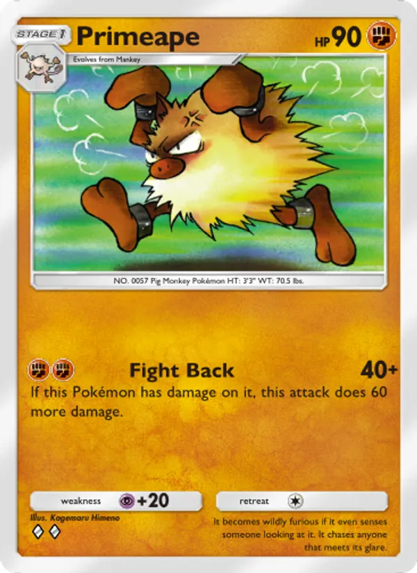 Primeape – Genetic Apex 142