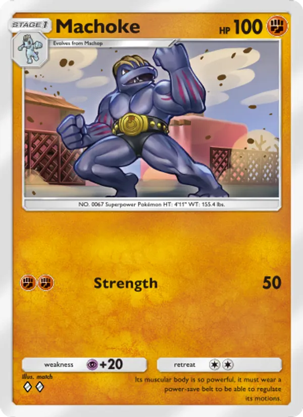 Machoke – Genetic Apex 144