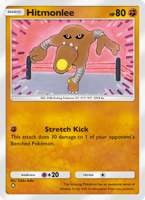 Hitmonlee – Genetic Apex 154