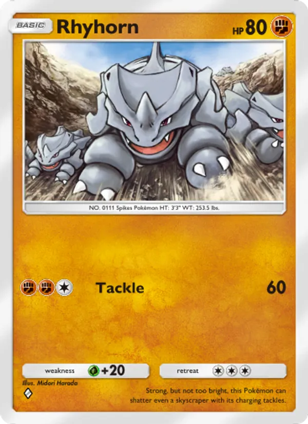 Rhyhorn – Genetic Apex 156