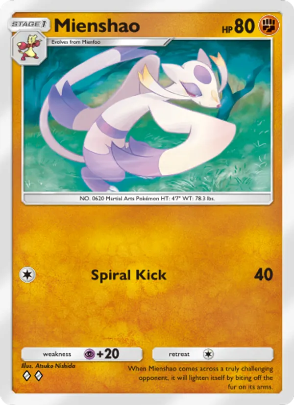Mienshao – Genetic Apex 161