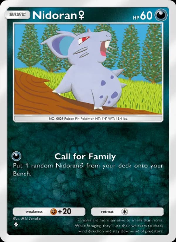 Nidoran♀ – Genetic Apex 166
