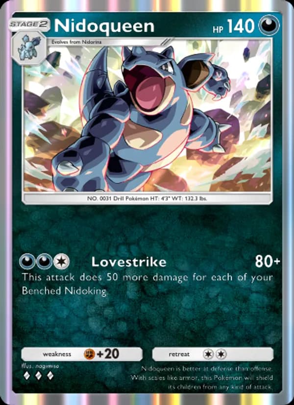 Nidoqueen – Genetic Apex 168