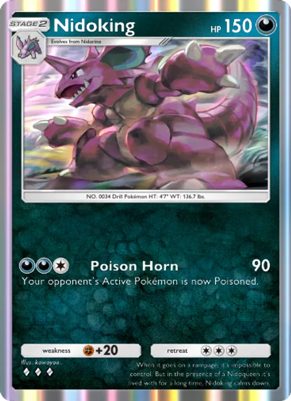 Nidoking – Genetic Apex 171