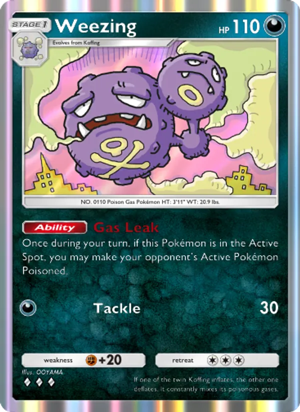 Weezing – Genetic Apex 177