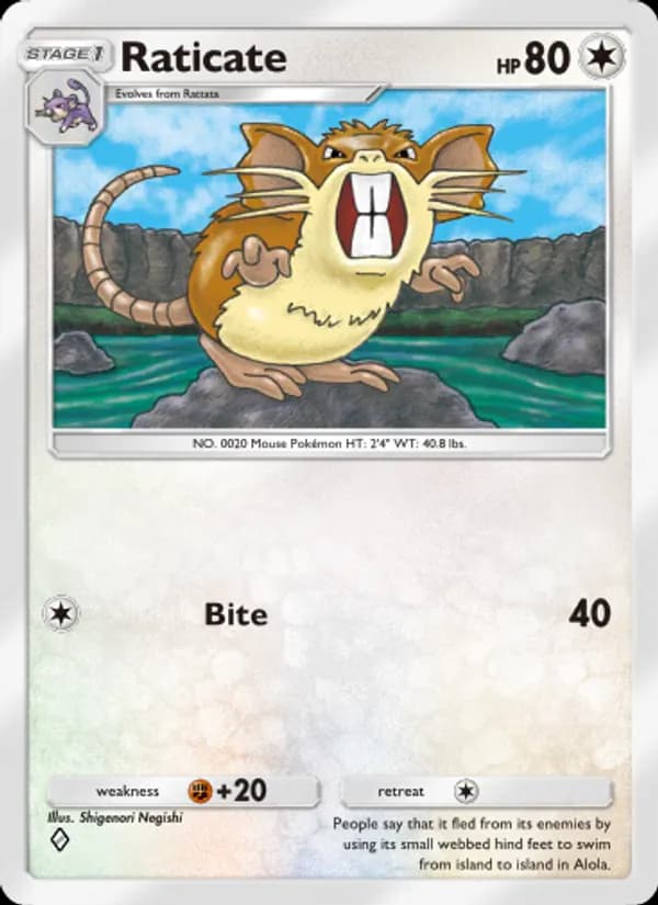 Raticate – Genetic Apex 190