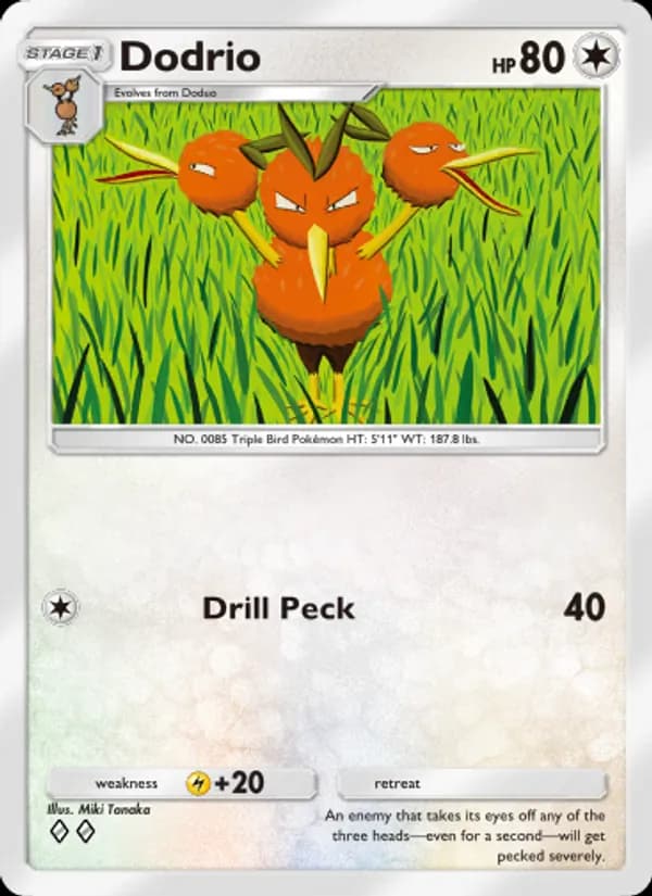 Dodrio – Genetic Apex 200