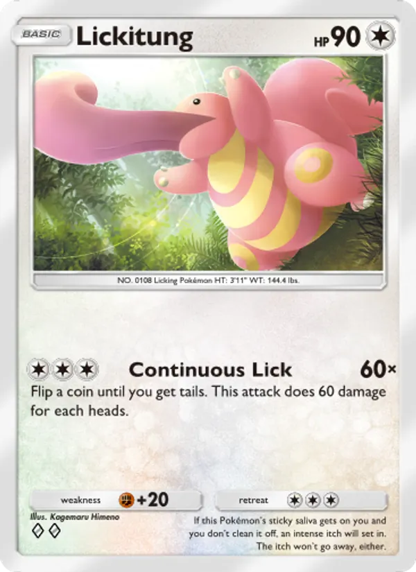 Lickitung – Genetic Apex 201