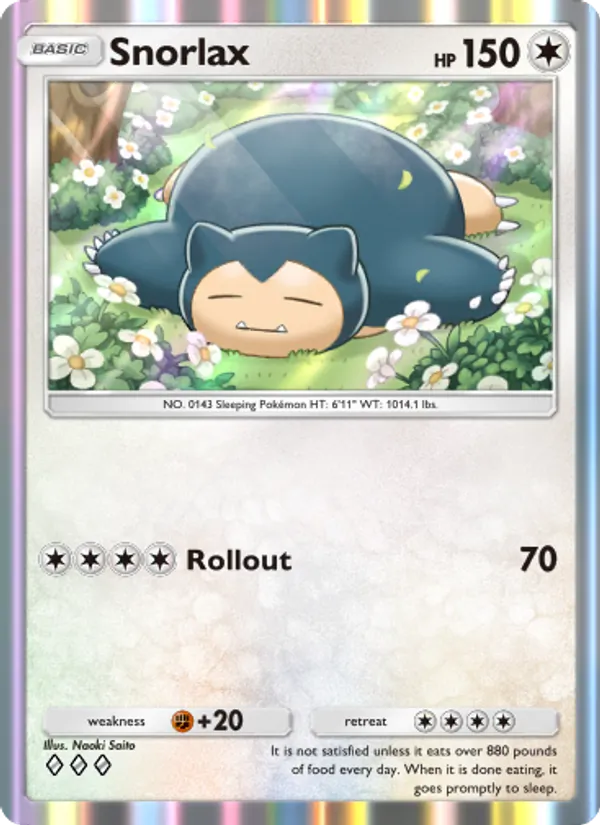 Snorlax – Genetic Apex 211