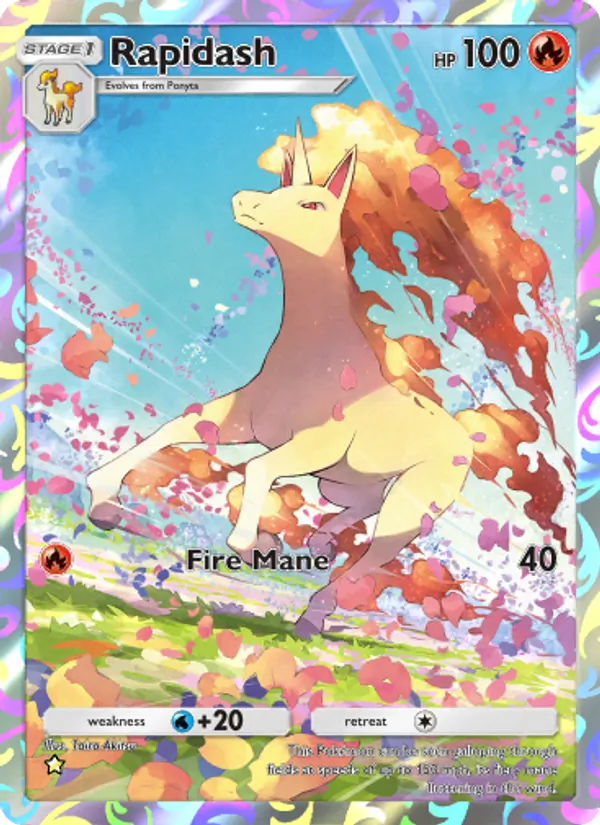 Rapidash – Genetic Apex 231