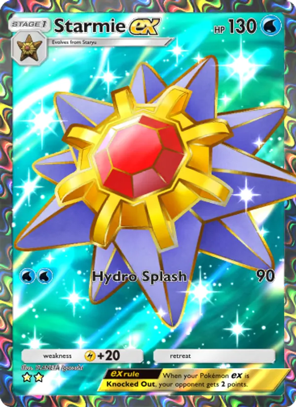 Starmie ex – Genetic Apex 257