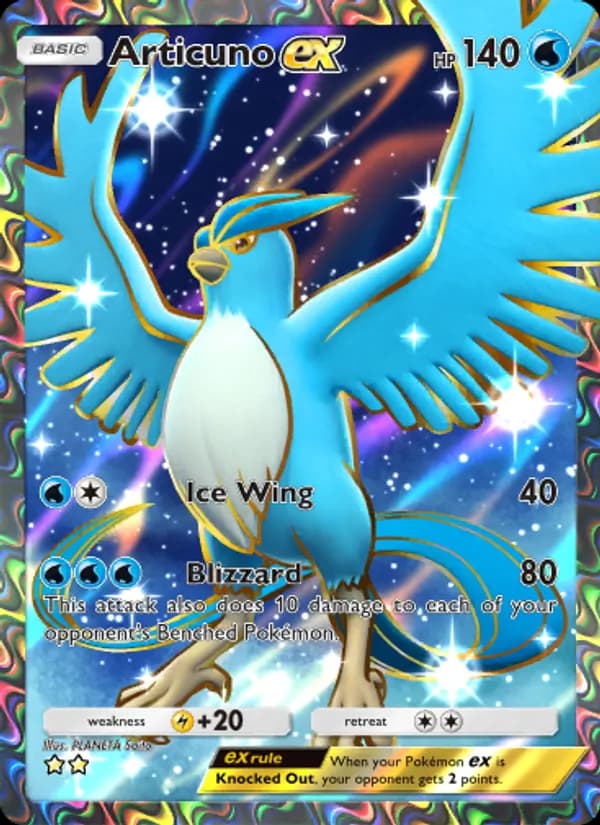 Articuno ex – Genetic Apex 258