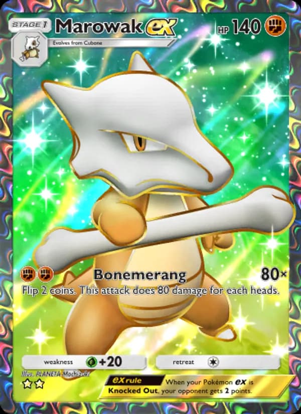 Marowak ex – Genetic Apex 264
