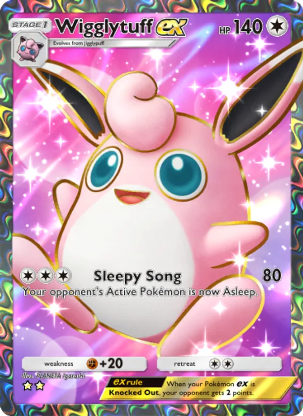 Wigglytuff ex – Genetic Apex 265