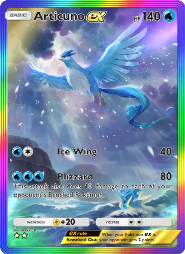 Articuno ex – Genetic Apex 275