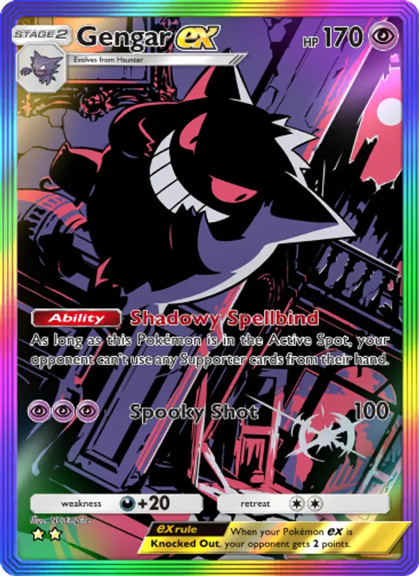 Gengar ex – Genetic Apex 277