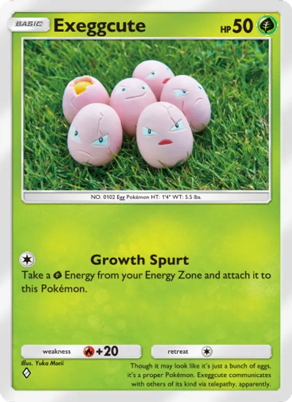 Exeggcute – Mythical Island 001