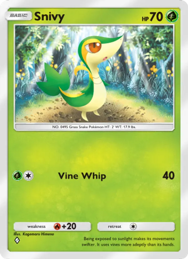 Snivy – Mythical Island 004