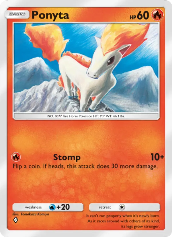 Ponyta – Mythical Island 010
