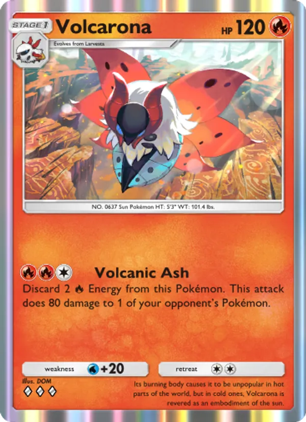 Volcarona – Mythical Island 014