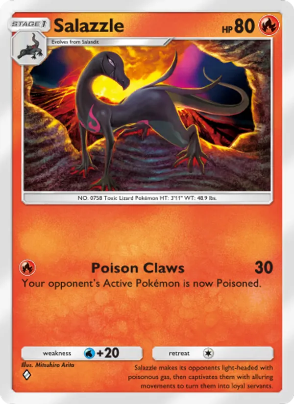 Salazzle – Mythical Island 016