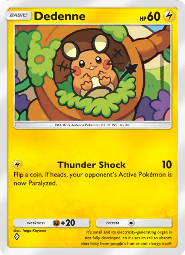 Dedenne – Mythical Island 030