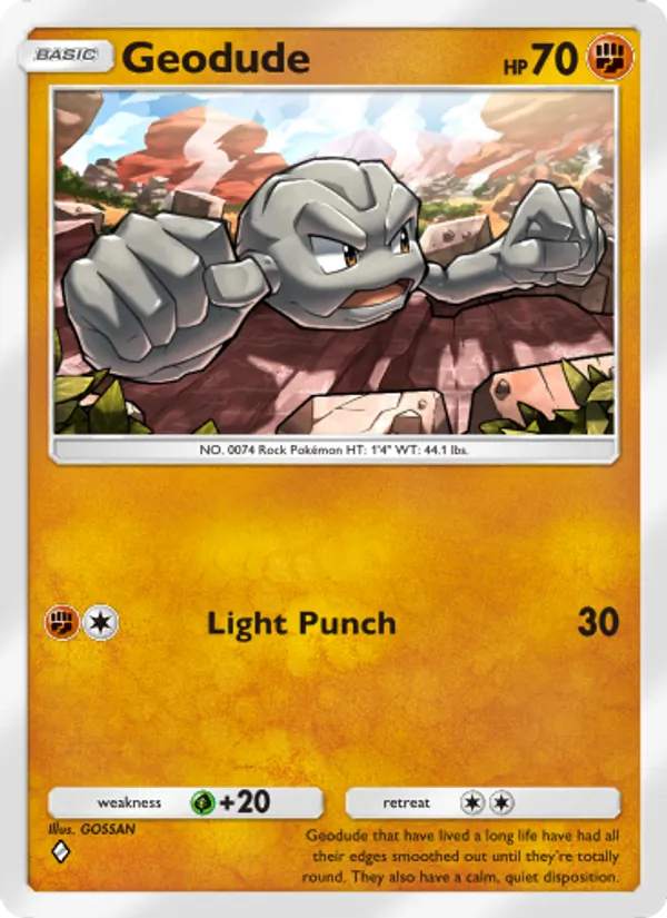 Geodude – Mythical Island 043