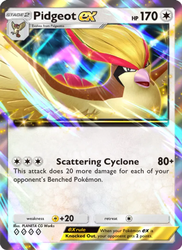 Pidgeot ex – Mythical Island 059