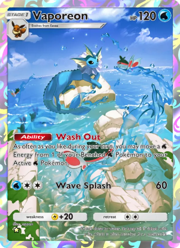 Vaporeon – Mythical Island 072