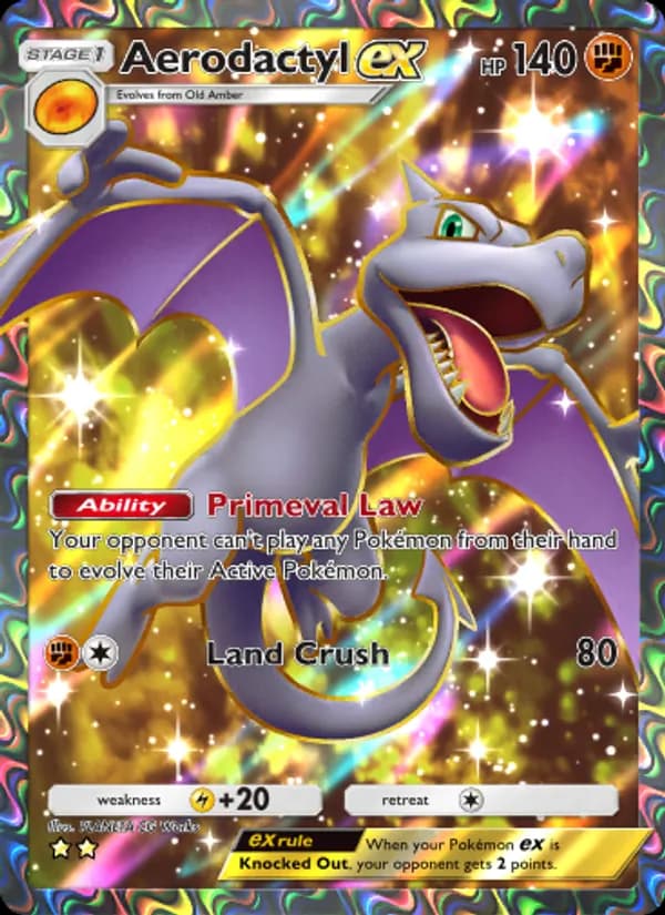 Aerodactyl ex – Mythical Island 078