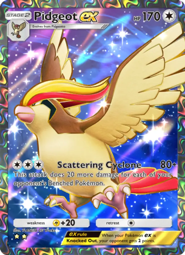 Pidgeot ex – Mythical Island 079