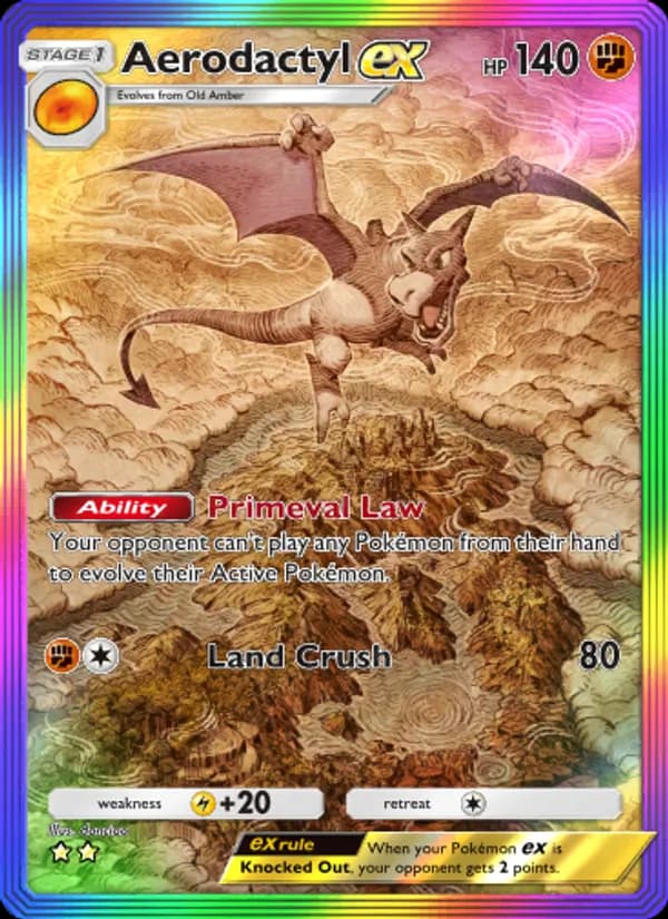 Aerodactyl ex – Mythical Island 084