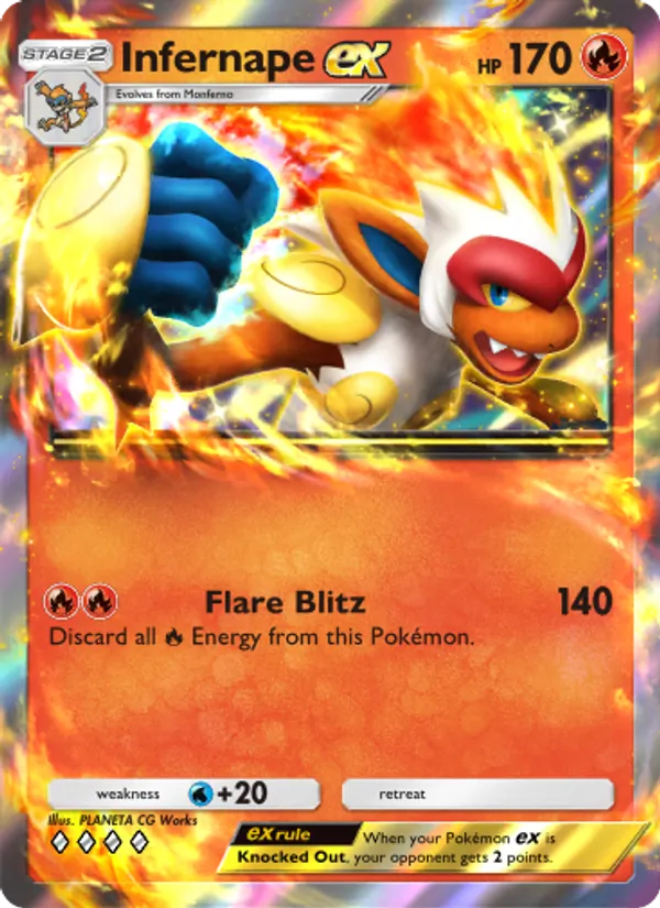 Infernape ex – Space-Time Smackdown 029