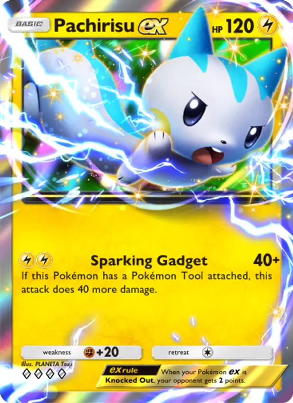 Pachirisu ex – Space-Time Smackdown 061