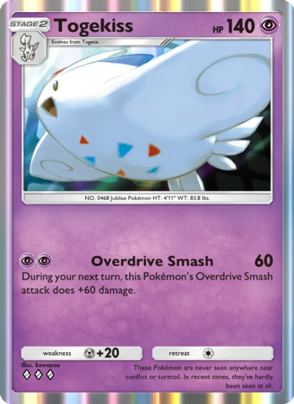 Togekiss – Space-Time Smackdown 065
