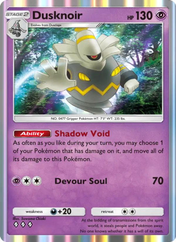 Dusknoir – Space-Time Smackdown 072
