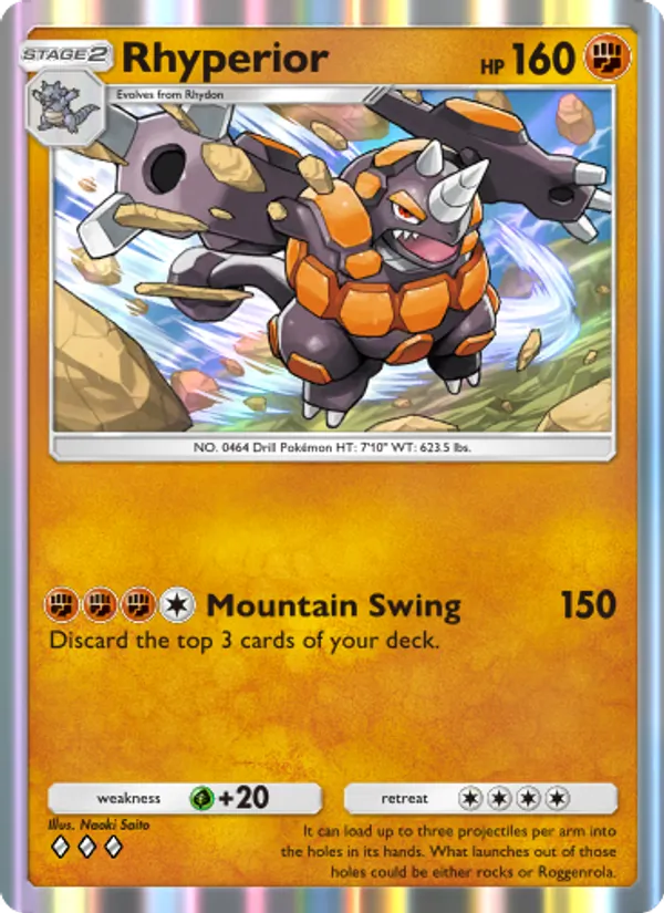 Rhyperior – Space-Time Smackdown 082