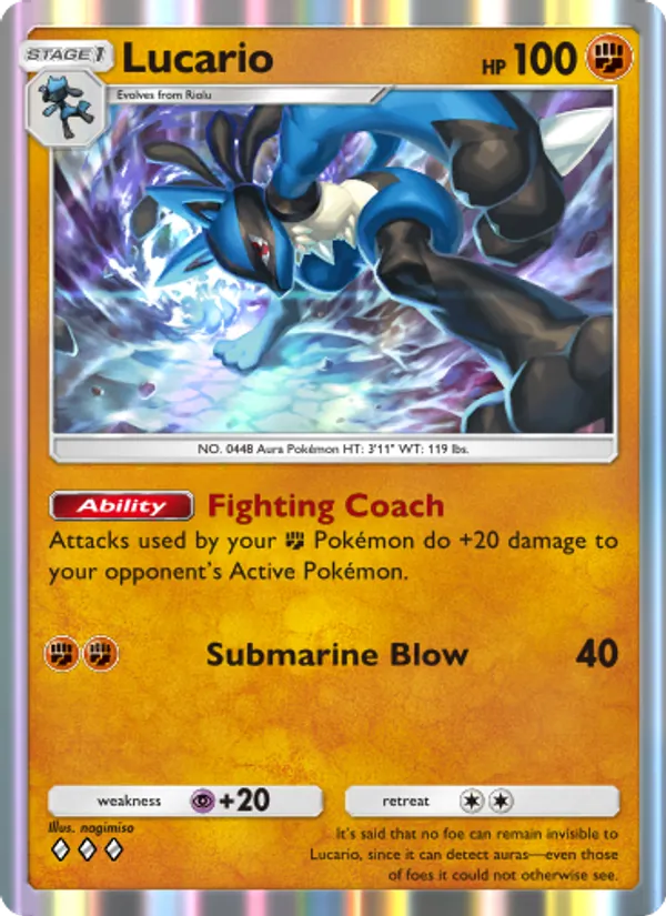 Lucario – Space-Time Smackdown 092